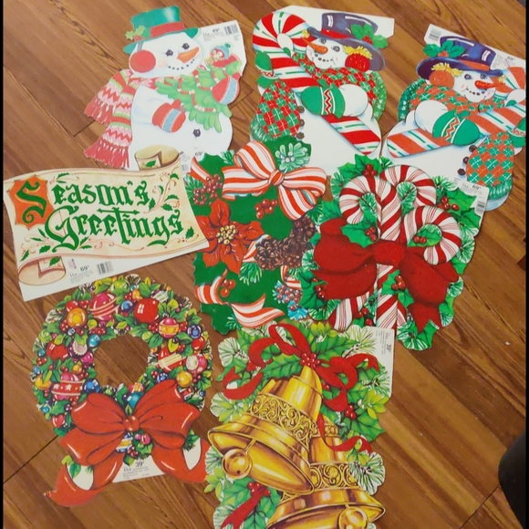 peck inc. Other - Vintage peck Christmas cutouts 1980s